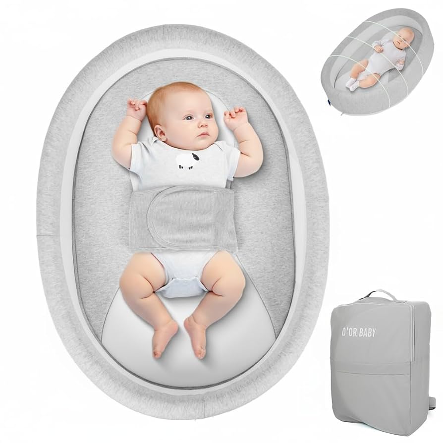 Snuggle me organic ベビーネスト Infant Lounger | Natural – Snuggle Me Organic